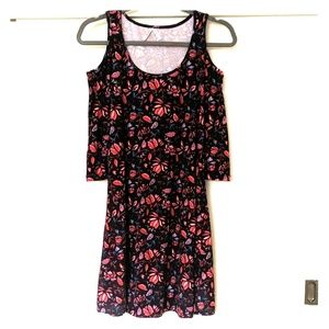 Floral print dress